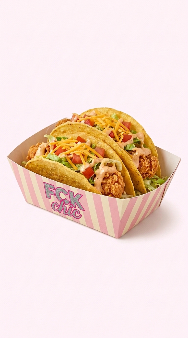 Three Diva Chicken Tacos